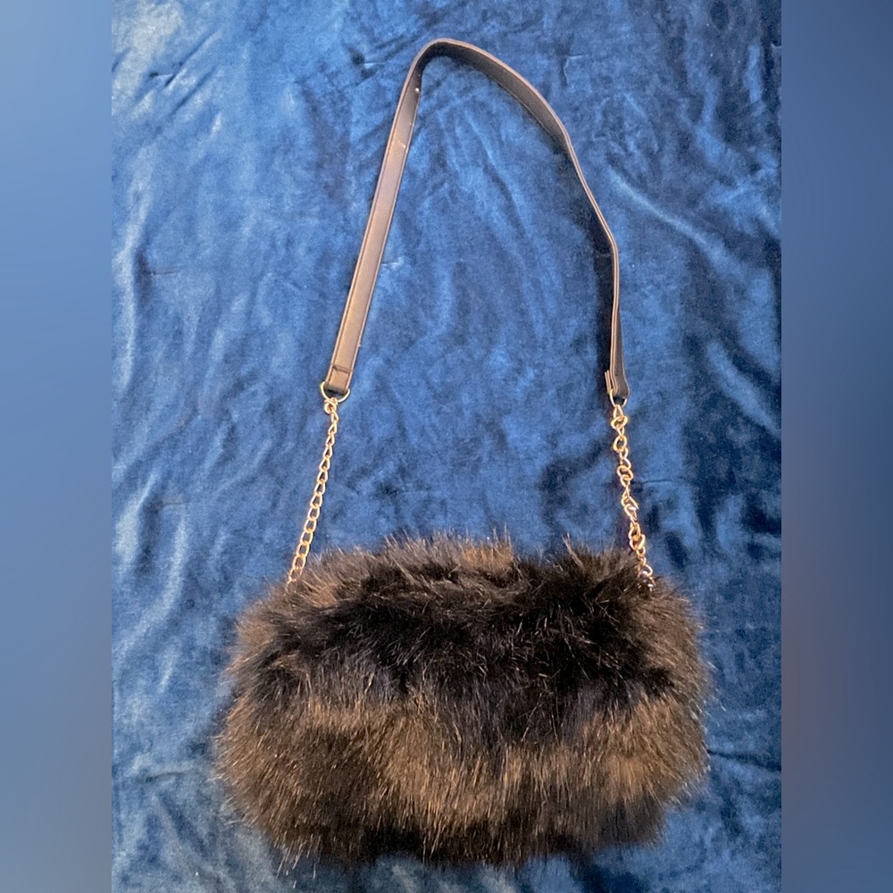 Faux Fur Purse